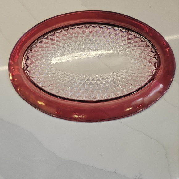 Indiana Glass Co. ruby flashed creamer & open sugar bowl set 1960… - Picture 16 of 16